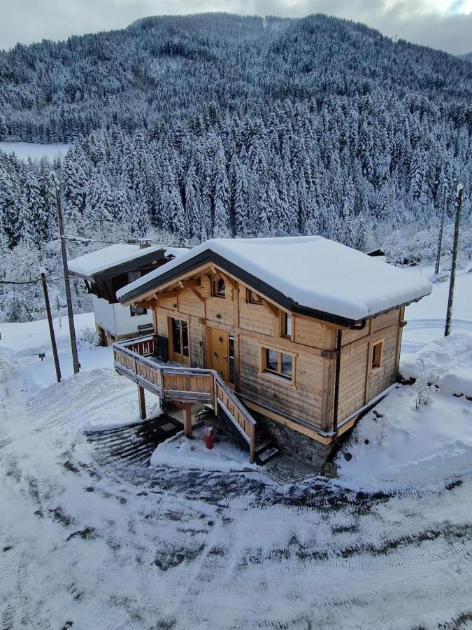 Chalet Cosy Et Moderne Vue Montagnes Seytroux Exterior foto